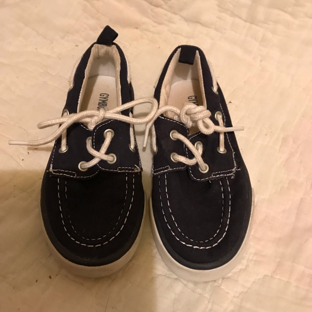 Gymboree Blue canvas toddler shoes